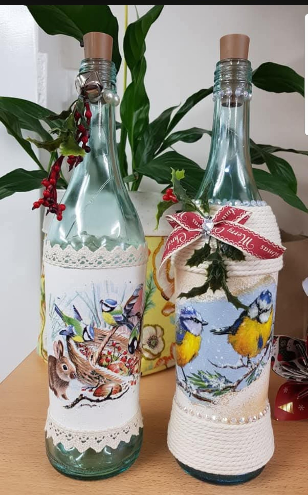 Christmas Craft - Make a Christmas Light Bottle
